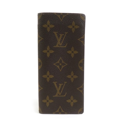 ルイ ヴィトン LOUIS VUITTON メガネケース モノグラム エテュイ リュネット サーンプル モノグラムキャンバス ブラウン ユニセックス【中古】 r11006a