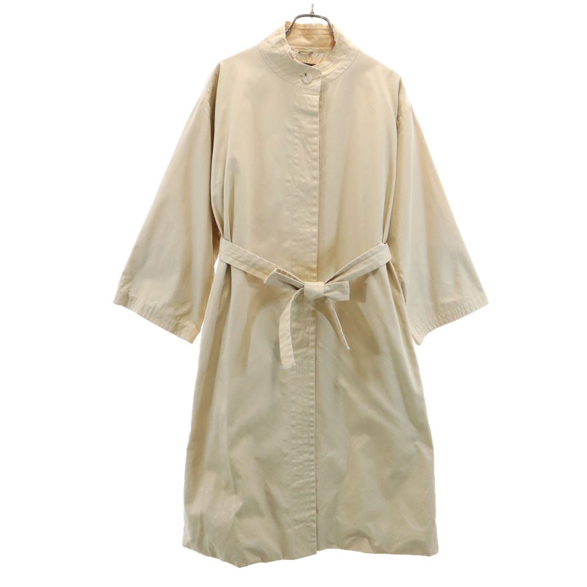 YVES SAINT LAURENT イヴサンローラン 80s ヴィンテージ ロングコート T9 ベージュ