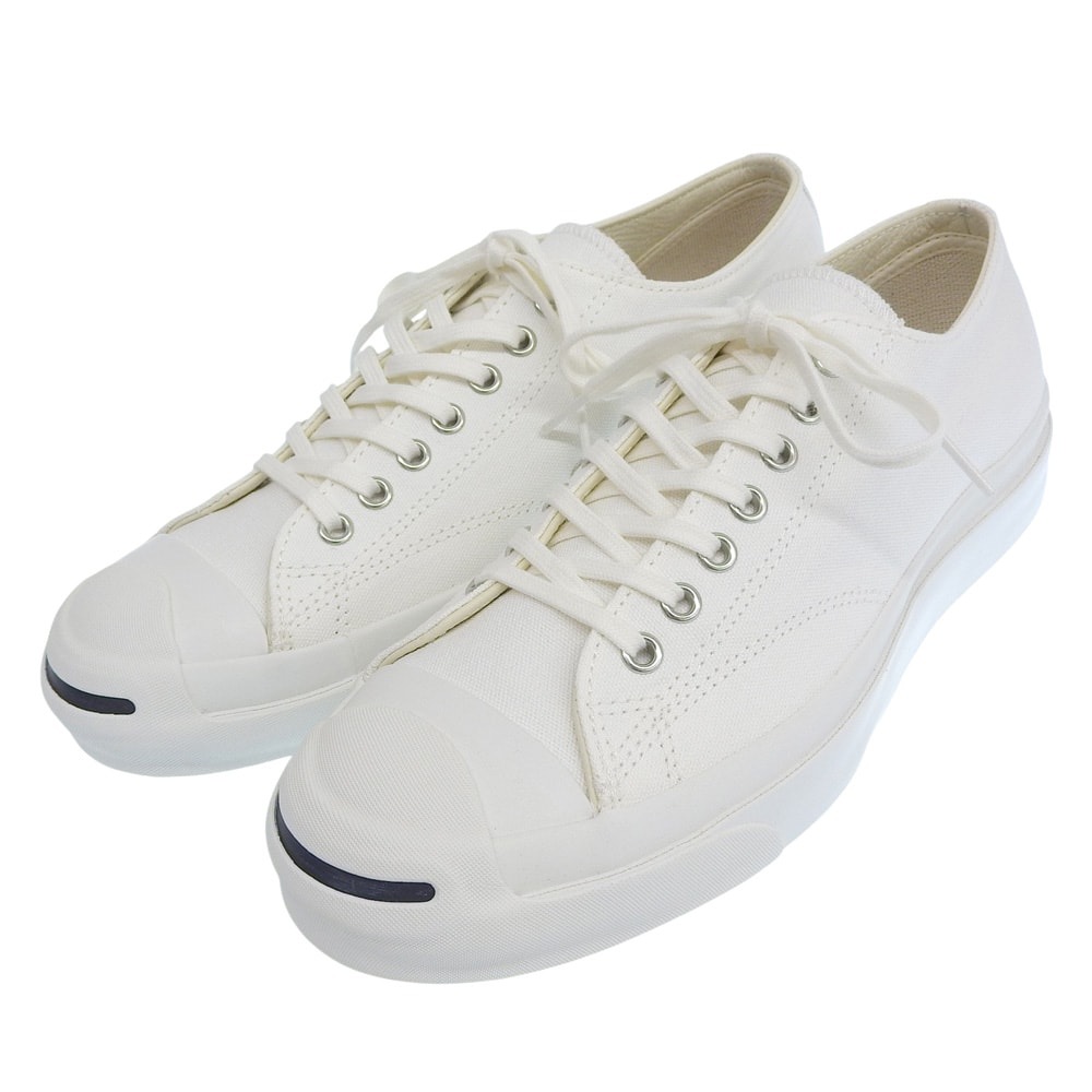 コンバース 新品同様 ジャックパーセル 1935 ローカット スニーカー シューズ メンズ 白 ホワイト 27.5cm 1AD619 9(US)