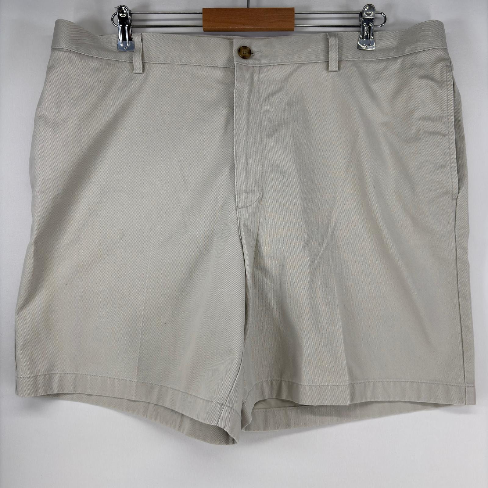 古着 エルエルビーン L.L.Bean ショートパンツ ジップフライ ハーフパンツ チノパン w40 グレー メンズ