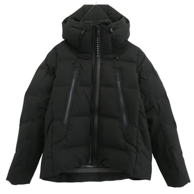 DESCENTE デサント ダウンジャケット DAMUGK32U ALLTERRAIN MIZUSAWA DOWN OVERSIZED JACKET オルテライン 水沢ダウン ダウン ジャケット ブラック系 M【中古】
