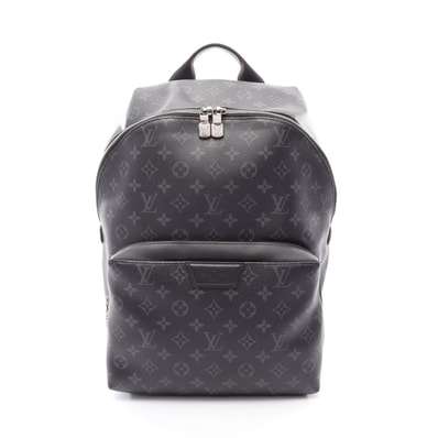 ルイ・ヴィトン LOUIS VUITTON アポロ モノグラムエクリプス リュックサック バックパック バッグ PVCコーティングキャンバス レザー メンズ ブラック系 M43186 【中古】