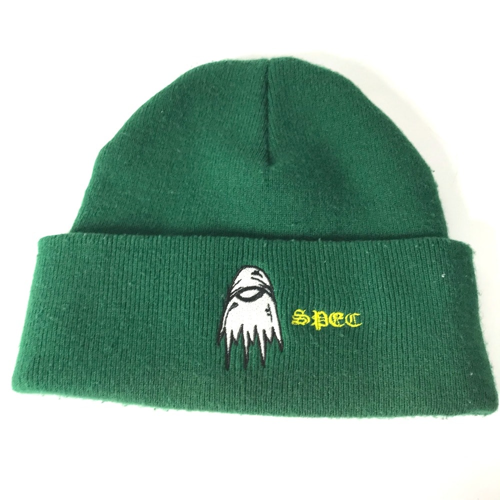 クロムハーツ CHROME HEARTS マッティボーイ Matty Boy ビーニー 帽子 ニット帽 ニットキャップ ニット帽 アクリル グリーン