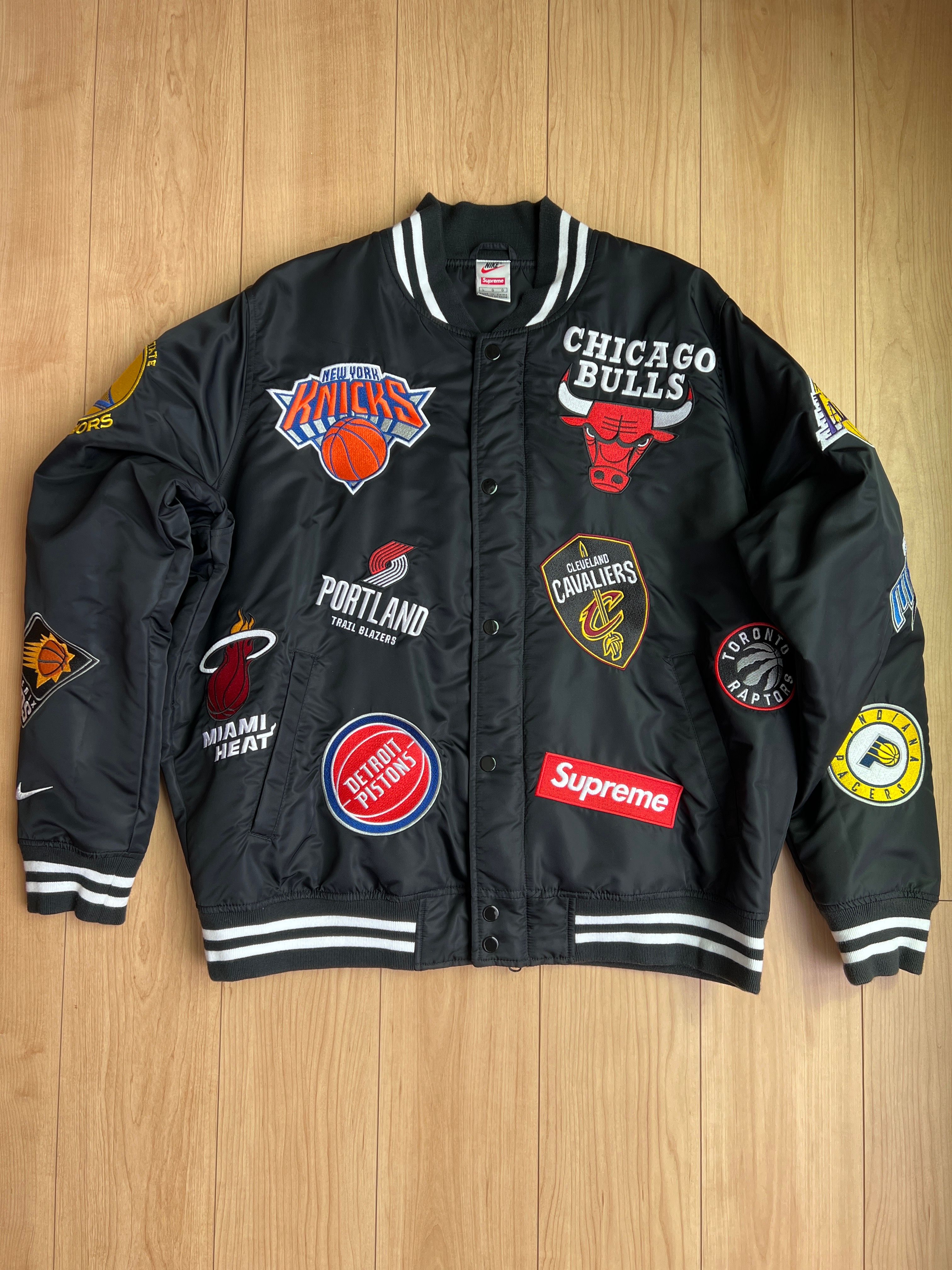 Supreme / Nike®/NBA Teams Warm-Up Jacket "Black"