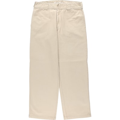 古着 ディッキーズ Dickies WORKER CROP ROLL HEM ワークパンツ レディースXL(w31)相当/eaa641748