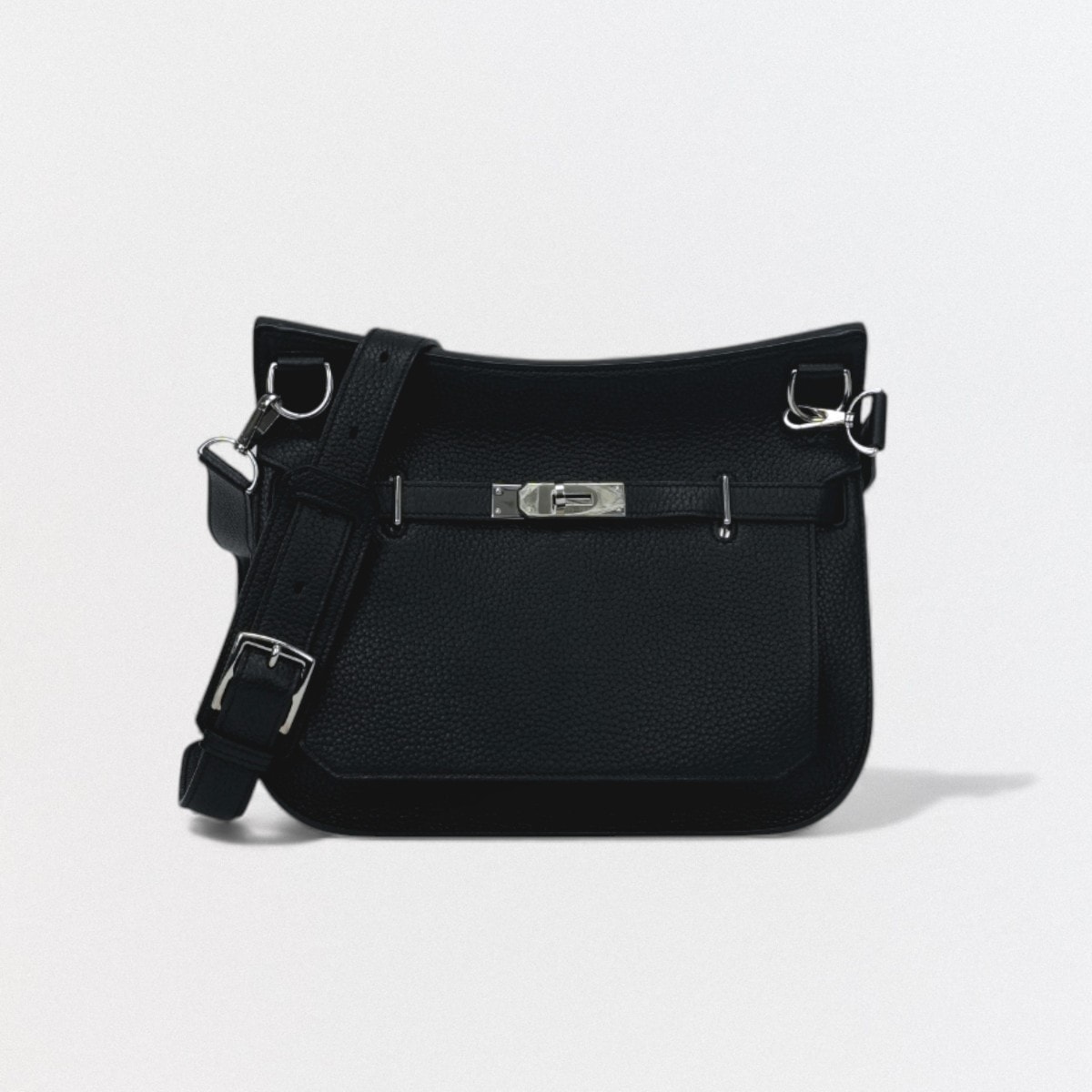 エルメス HERMES ジプシエール28 ジプシエール 28 バッグ ショルダーバッグ トリヨンクレマンス ノワール Noir ブラック Black 黒 シルバー金具