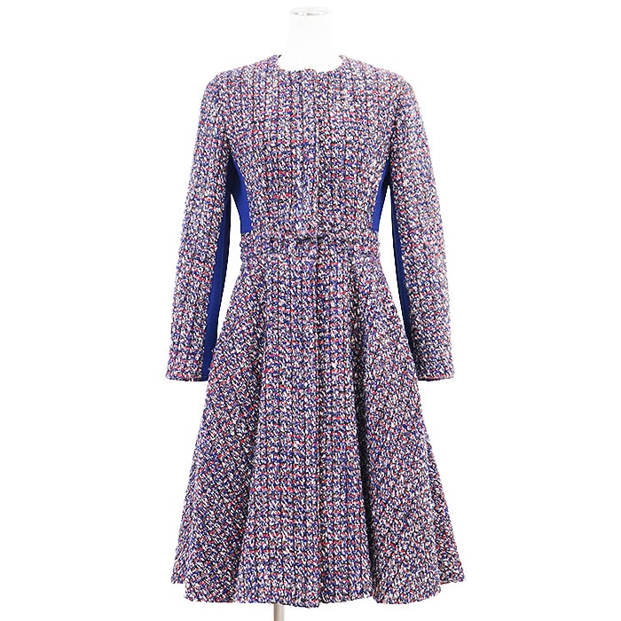 【美品】 クリスチャンディオール ジャケット スカート セットアップ レディース マルチカラー FR36 Christian Dior