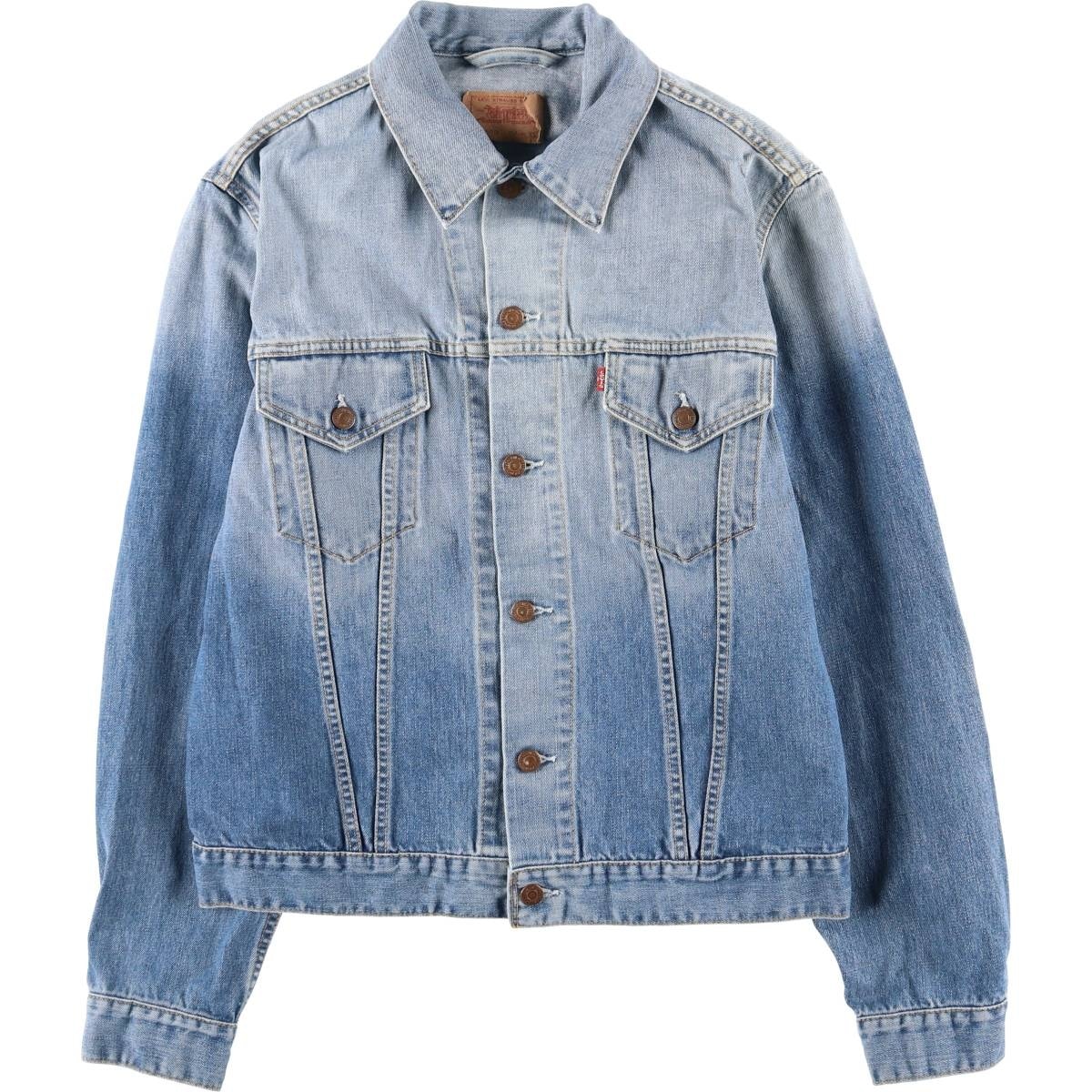 古着 00年代 リーバイス Levi's 70500-0487 ユーロモデル デニムジャケット Gジャン メンズXL相当/eaa599865