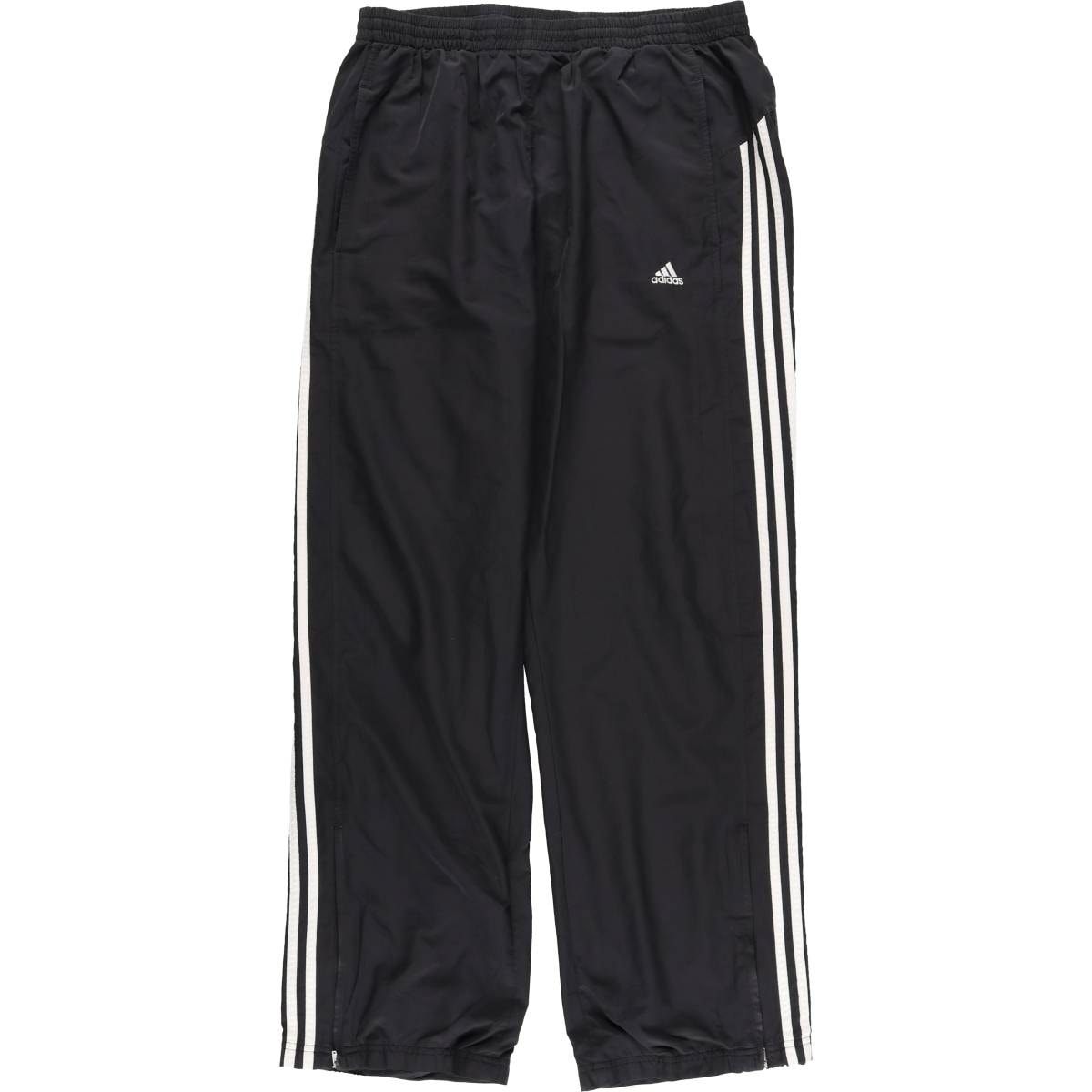 古着 アディダス adidas CLIMA365 ウォームアップパンツ ナイロンパンツ シャカシャカパンツ メンズL相当/eaa477625