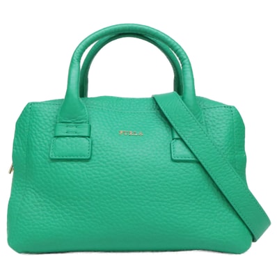 フルラ 【美品】Capriccio サッチェルバッグ 2WAYショルダー