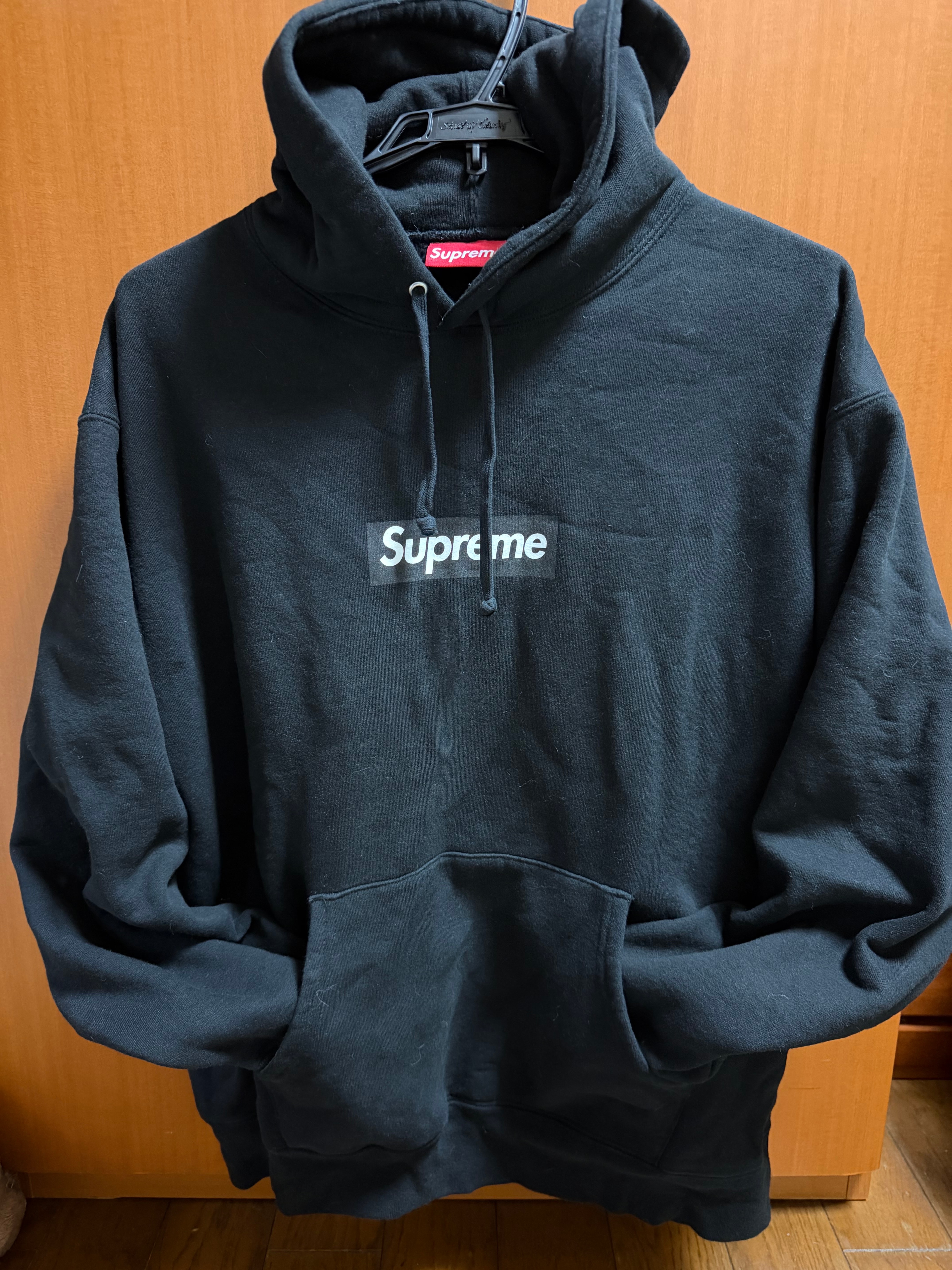 Supreme Korea Seoul Box Logo Hooded Sweatshirt "Black"