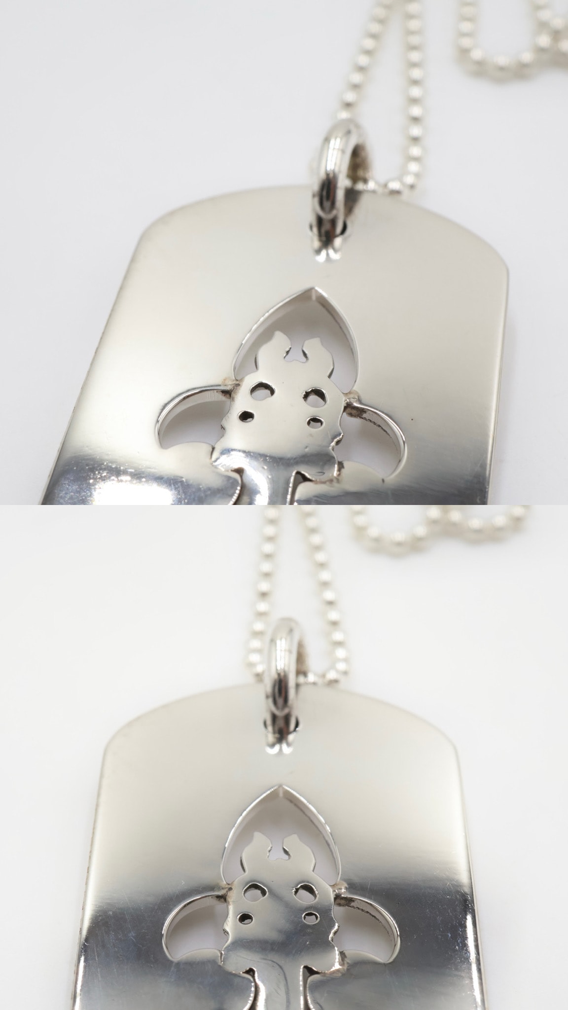 A (未使用に近い)】【新品】Chrome Hearts フラワーダガー ドックダグ