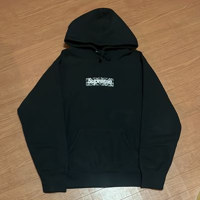 Supreme Bandana Box Logo Hooded Sweatshirt "Black"