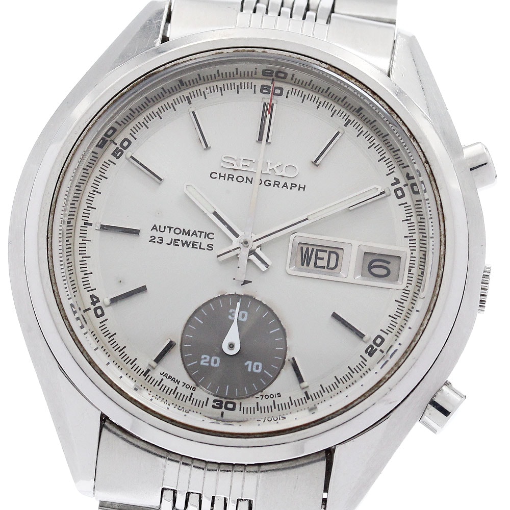セイコー  クロノグラフ デイデイト 7018-7000 メンズ 【中古】