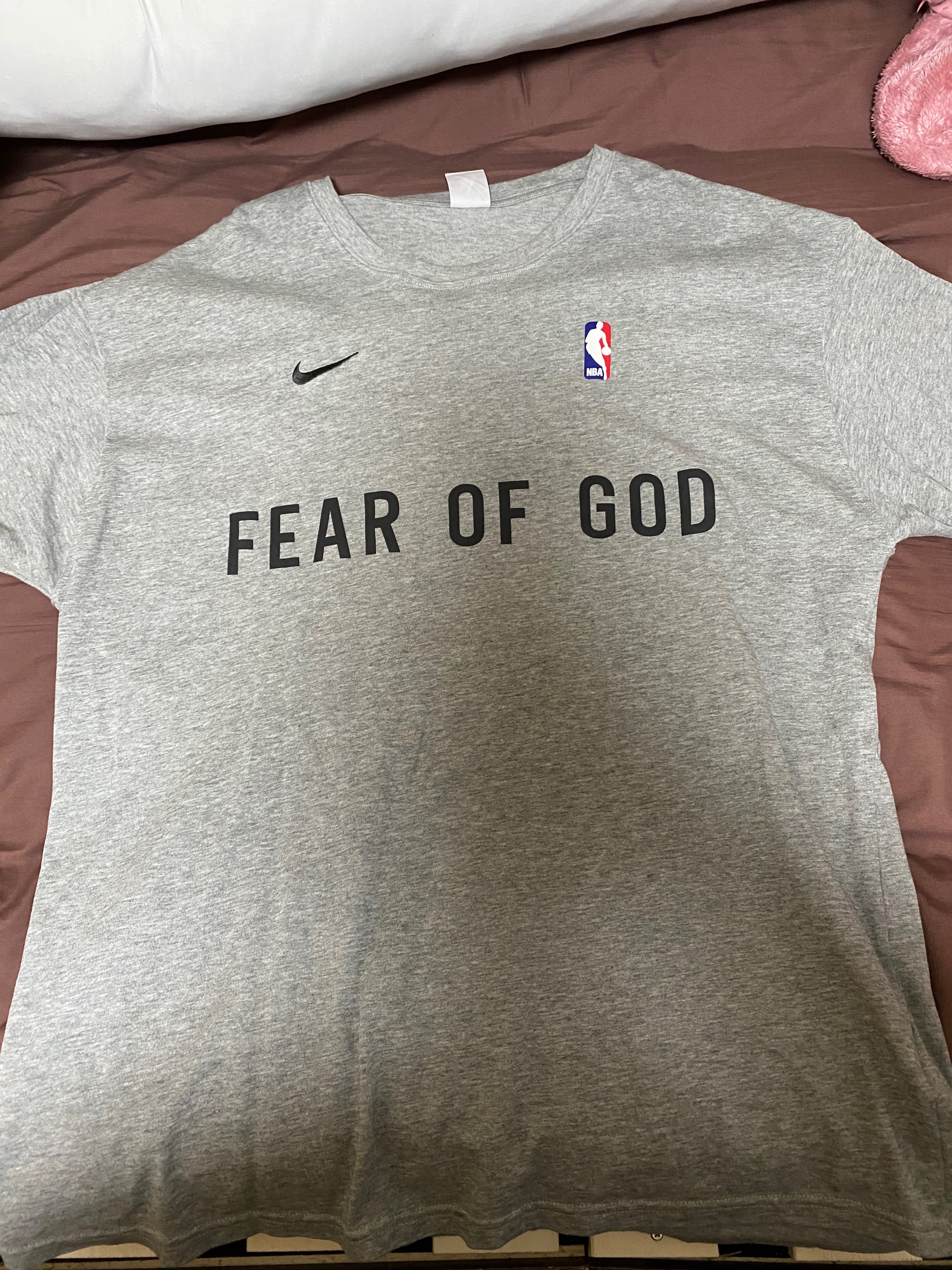 FEAR OF GOD / Nike Warm Up T-Shirt "Grey"