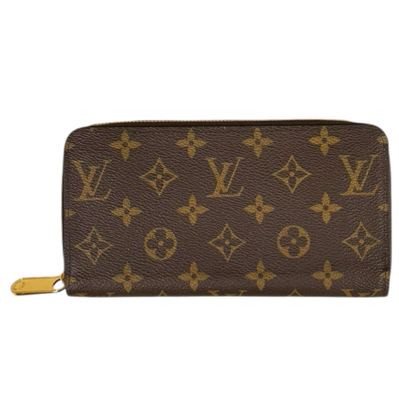 ルイヴィトン ジッピーウォレット モノグラム 長財布 モノグラムキャンバス M41896 レディース LOUIS VUITTON  中古