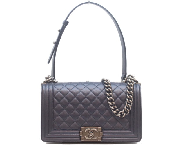 CHANEL シャネル 美品 シール有 極 14番台 - キャビアスキン