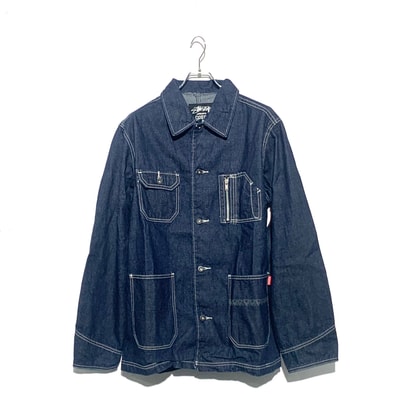 STUSSY DENIM COVER ALL Indigo