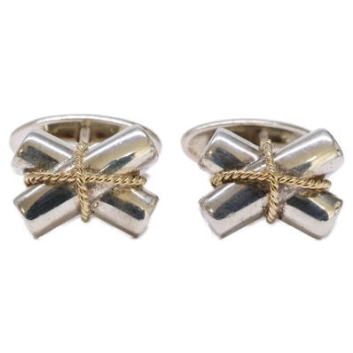 ティファニー STERLING 18K クロスモチーフ