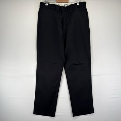 古着 デッドストック ディッキーズ Dickies パンツ 874 デッドストック ワーク チノパン 大きいサイズ W38 L34 ブラック系 メンズ