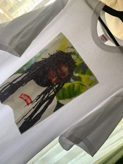 Supreme Buju Banton Tee "White"