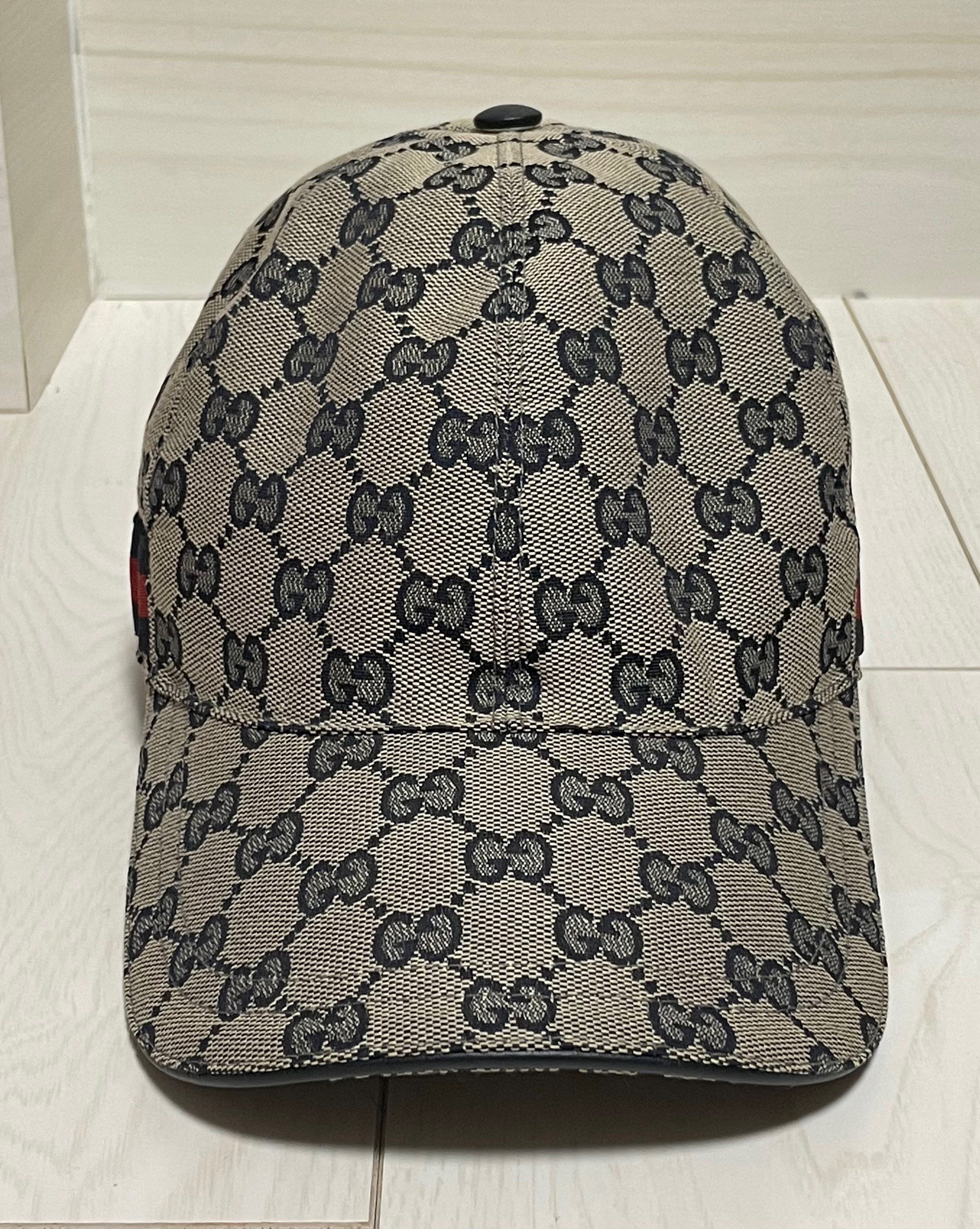 グッチ オリジナルGGキャンバス ベースボール キャップ