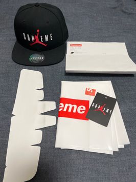 Supreme NIKE Air Jordan 6-Panel Cap