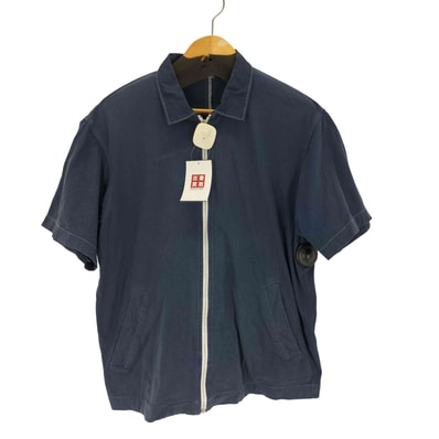 AD1999 田中オム コットンジップアップシャツ【1141751951377】