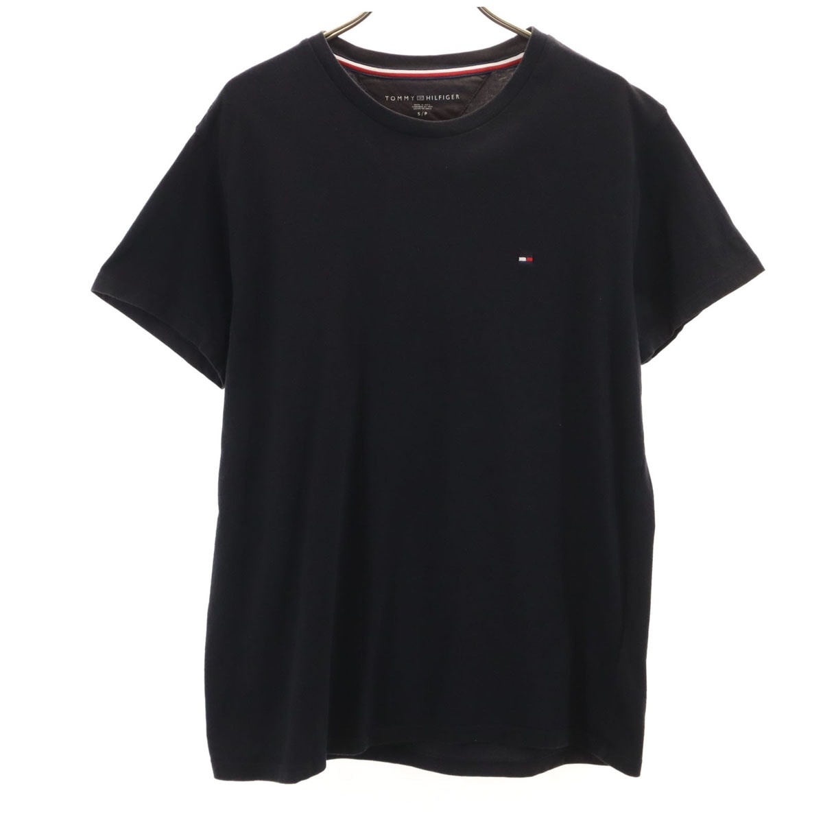TOMMY HILFIGER トミーヒルフィガー 半袖 Tシャツ S ブラック