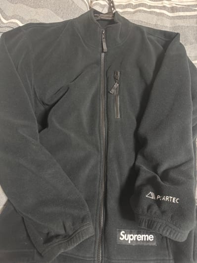 Supreme Polartec Zip Jacket "Black"