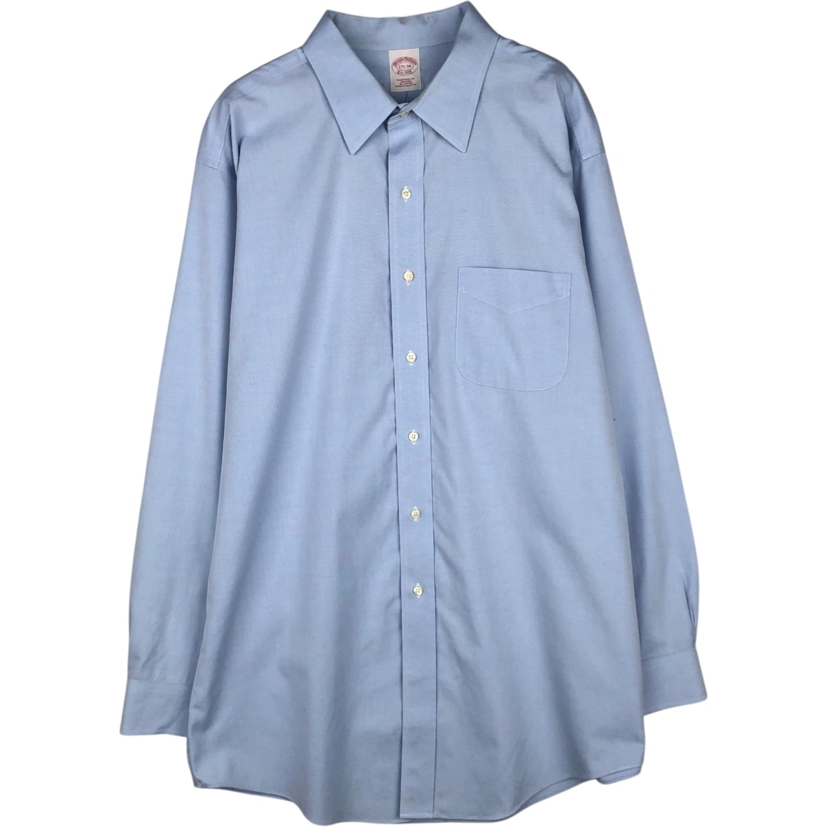 古着 ブルックスブラザーズ Brooks Brothers Est.1818 長袖 ボタンダウンシャツ メンズXL相当/eaa495590