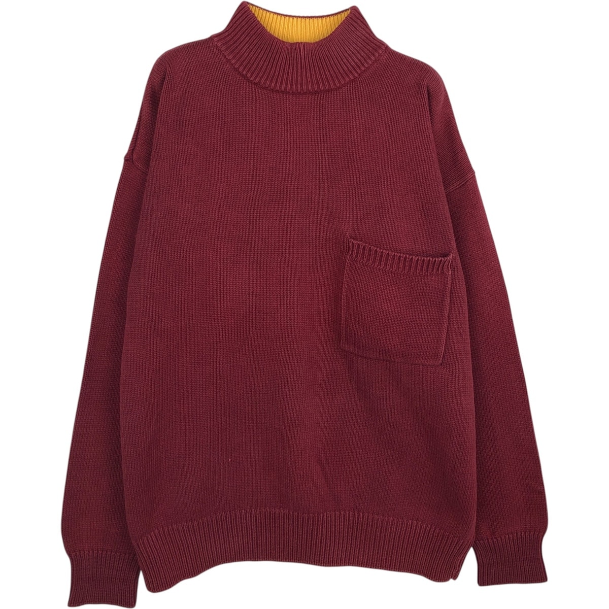 古着 90年代 ギャップ GAP オールドギャップ モックネック コットンニットセーター メンズL相当 ヴィンテージ/eaa627464