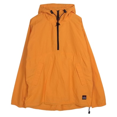 L.L.Bean エルエルビーン ジャケット l.l.bean OUTDOORS 90s ナイロン アノラック パーカー オレンジ系 M【中古】
