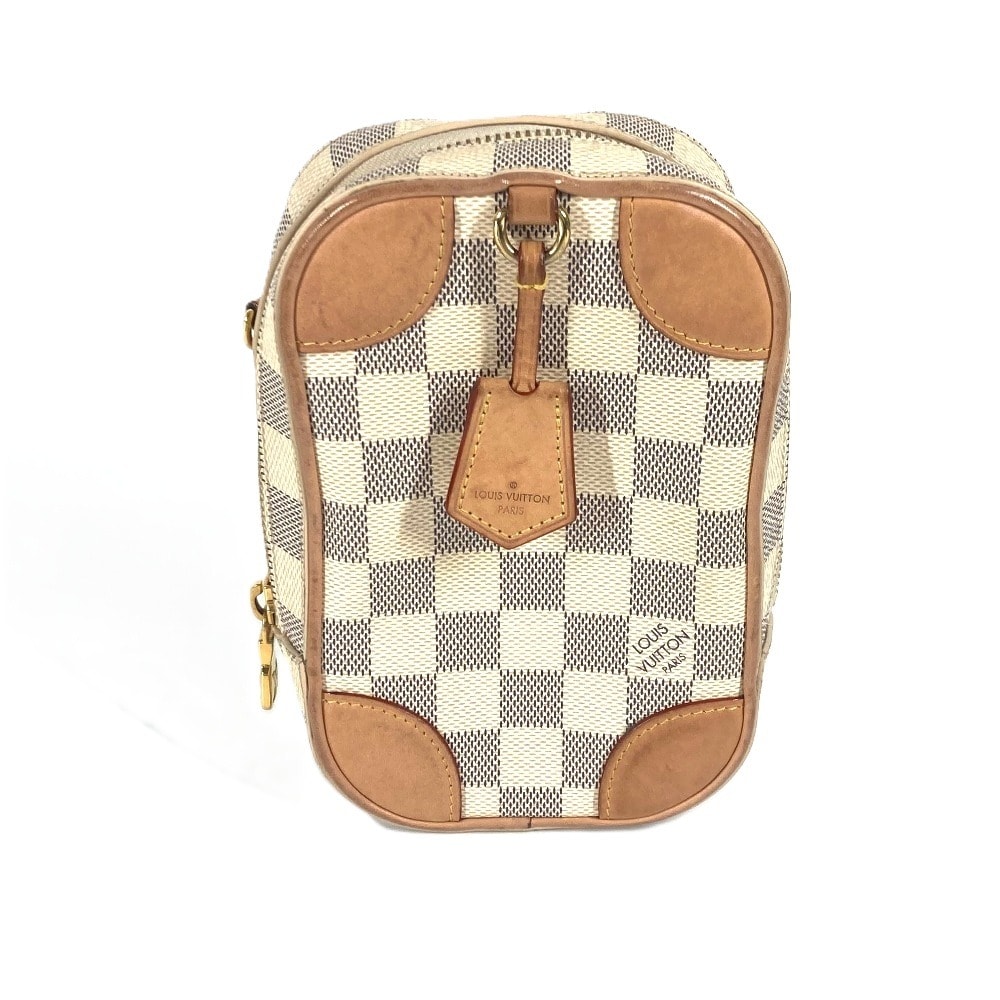 ルイヴィトン LOUIS VUITTON ネオカピー N60360 ダミエアズール カバン 斜め掛け ポシェット ポーチ ショルダーバッグ ダミエアズールキャンバス ホワイト