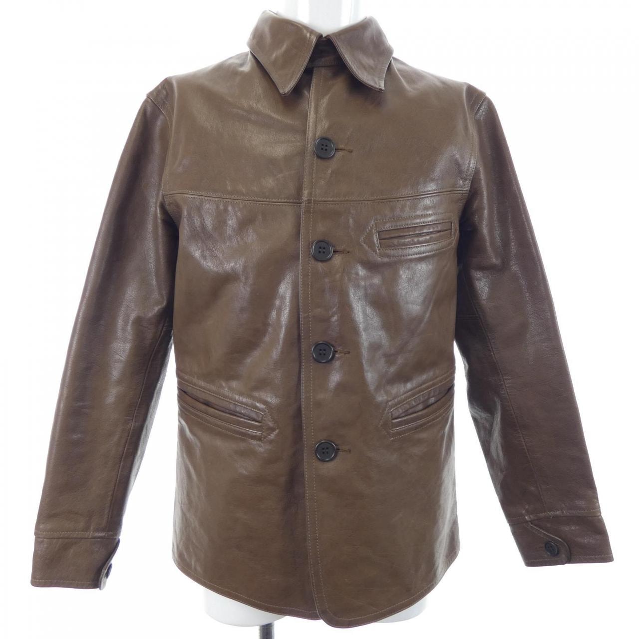 ダブルアールエル RRL レザージャケット
