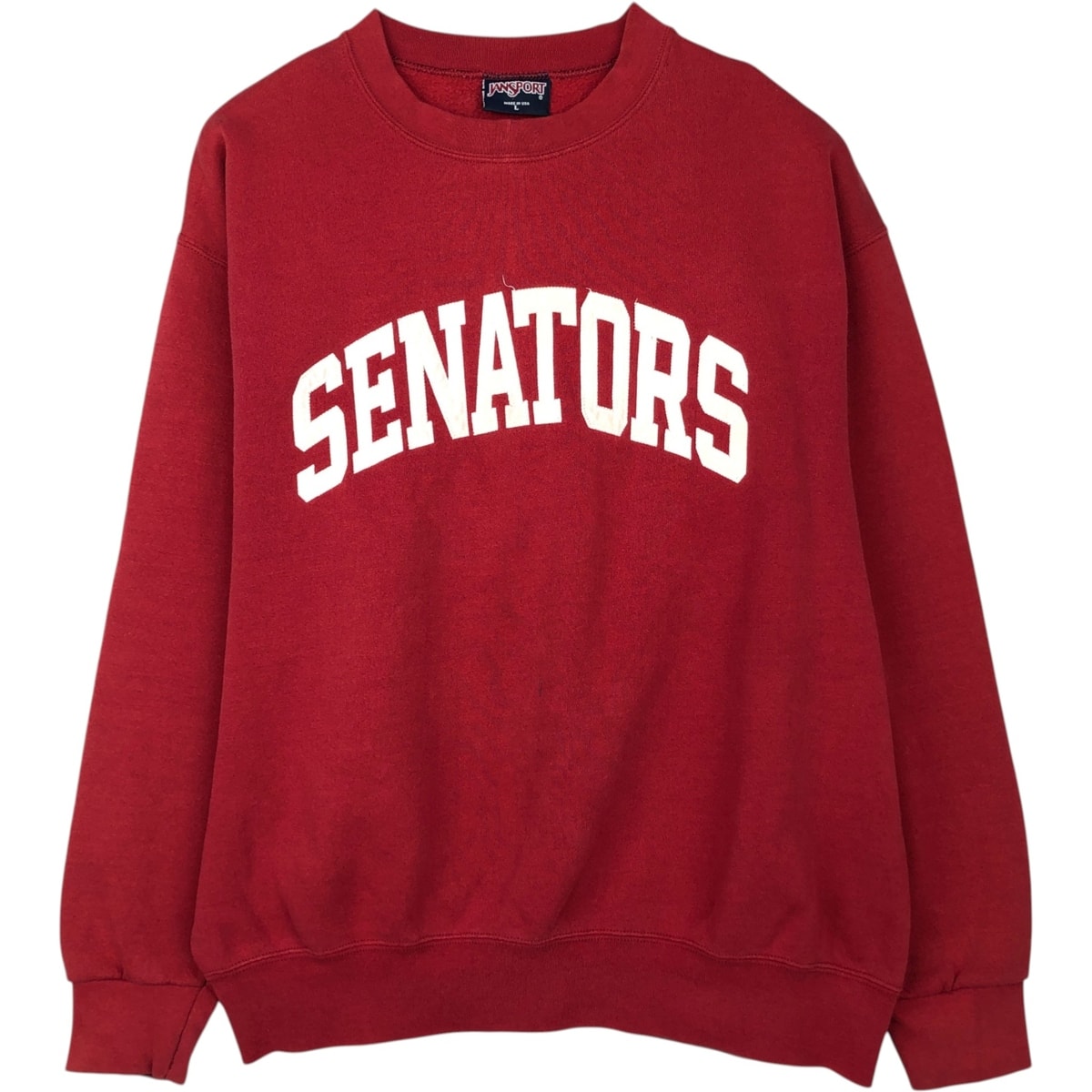 古着 90年代 ジャンスポーツ JANSPORT カレッジスウェットシャツ トレーナー USA製 メンズL相当 ヴィンテージ/eaa625653