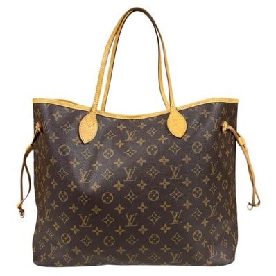ルイヴィトン ネヴァーフルGM モノグラム トートバッグ モノグラムキャンバス M40157 ブラウン レディース LOUIS VUITTON 中古