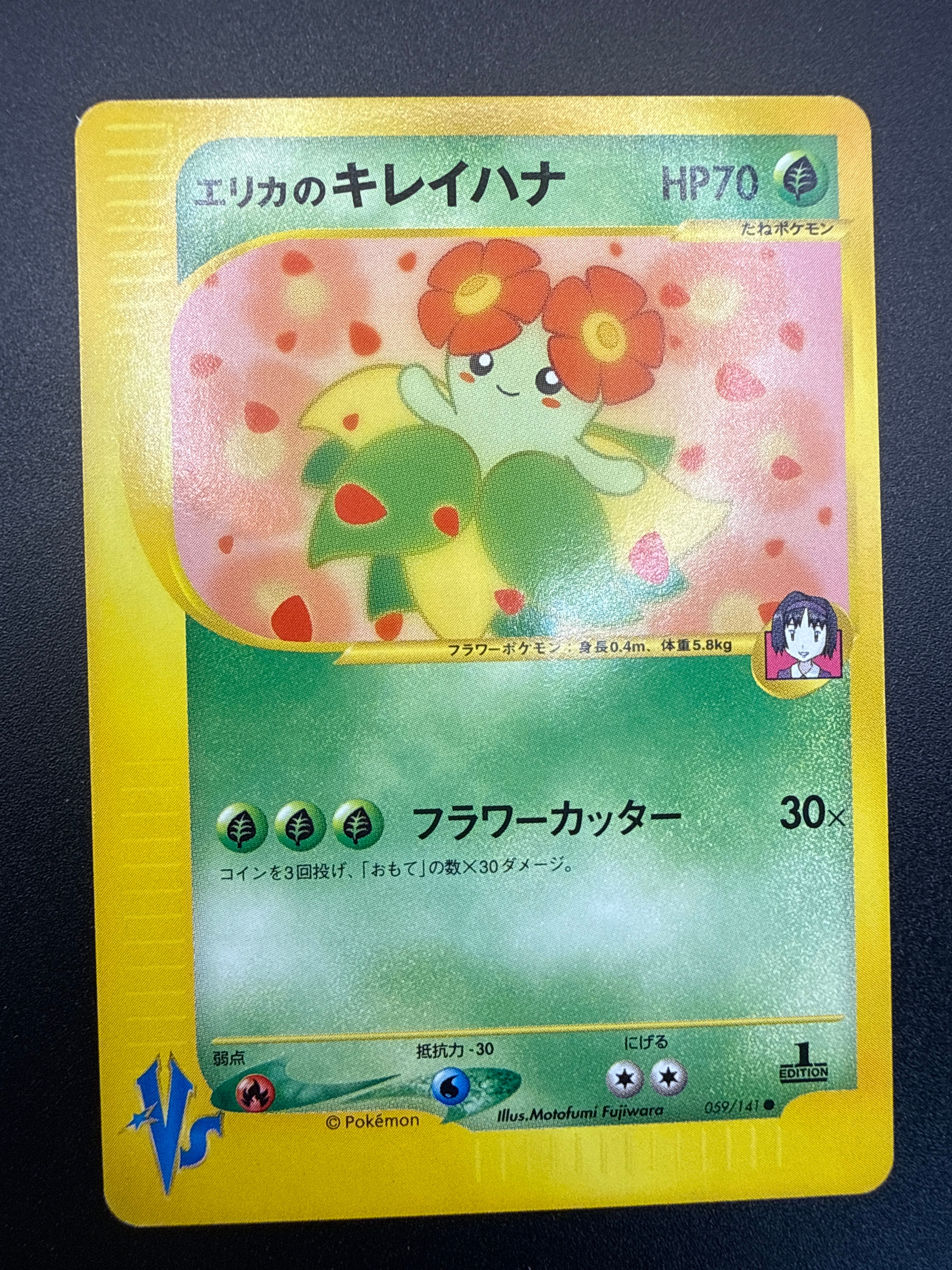 エリカのキレイハナ ● :1ED [VS 059/141](ハーフデッキ「リーダーズポケモン 水炎・草雷・闘超&劇場限定版」)