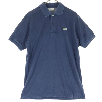 LACOSTE ラコステ 半袖 ポロシャツ S ブルー系