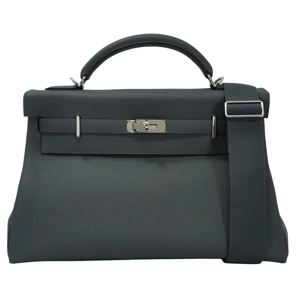 HERMES エルメス ショルダーバッグ マキシケリー42 グリミスティ トゴ シルバー金具 W刻印 新品未使用