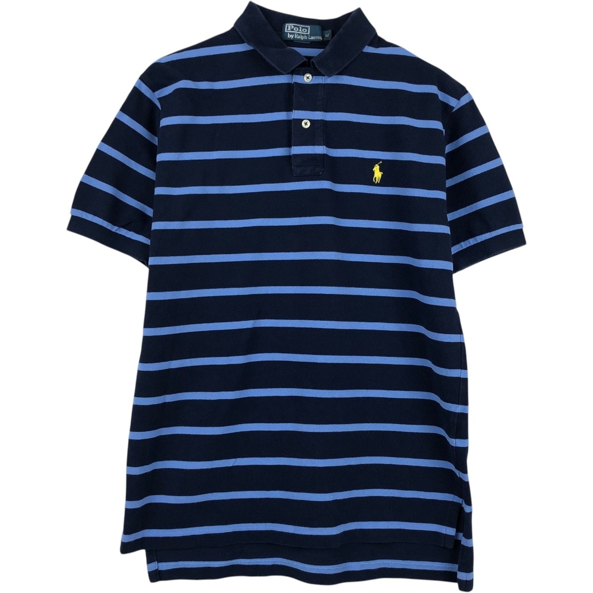 古着 ラルフローレン Ralph Lauren POLO by Ralph Lauren 半袖 ボーダー ポロシャツ メンズM相当/eaa654579