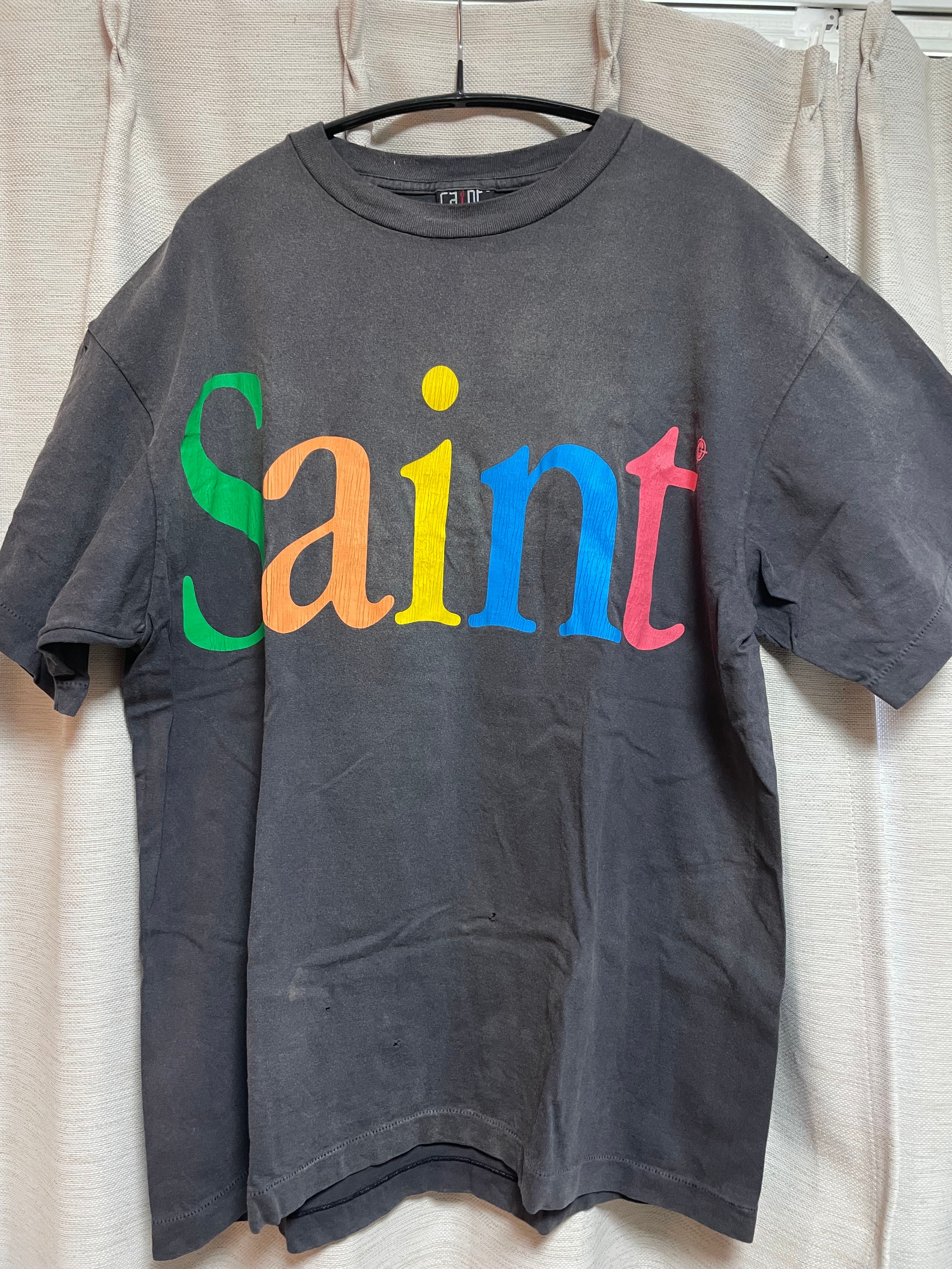 SAINT Mxxxxxx 24SS Coloful Saint SS Tee "Black"