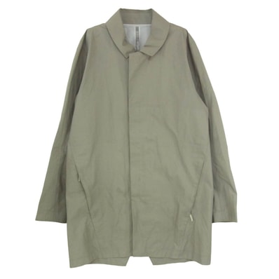ARC'TERYX アークテリクス VEILANCE ヴェイランス Partition Coat パーティション ナイロン ステンカラーコート グレー系 XS【中古】