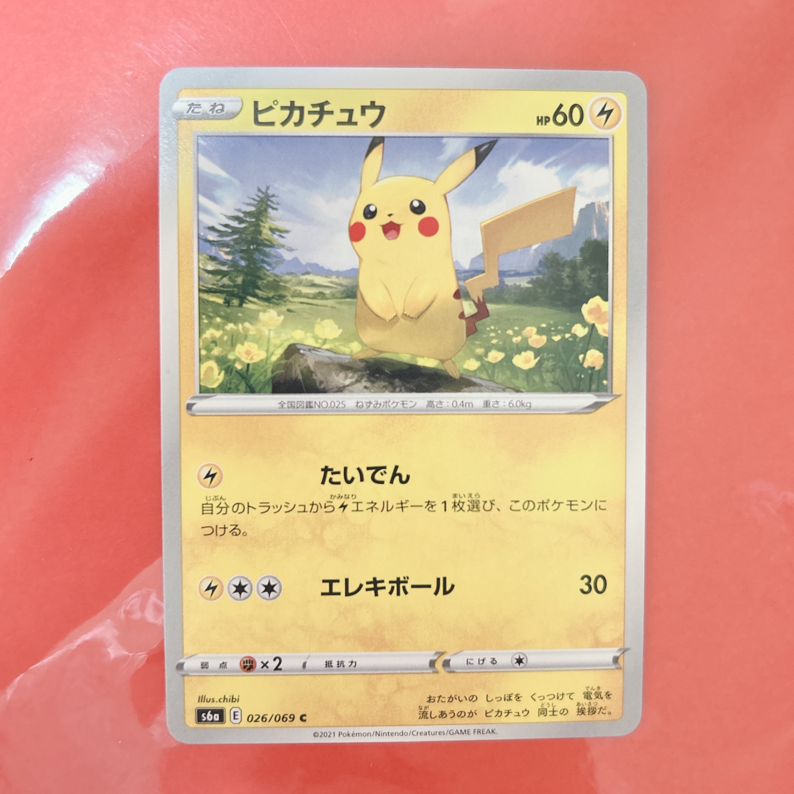 PSA10】ピカチュウ C[s6a 026/069](強化拡張パック「イーブイ