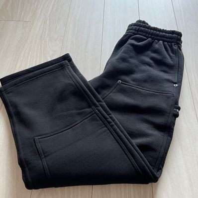 Supreme Double Knee Painter Sweatpant "Black"