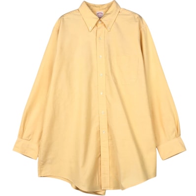 古着 ブルックスブラザーズ Brooks Brothers Est.1818 TRADITIONAL FIT 長袖 ボタンダウンシャツ USA製 メンズXL相当/eaa666555