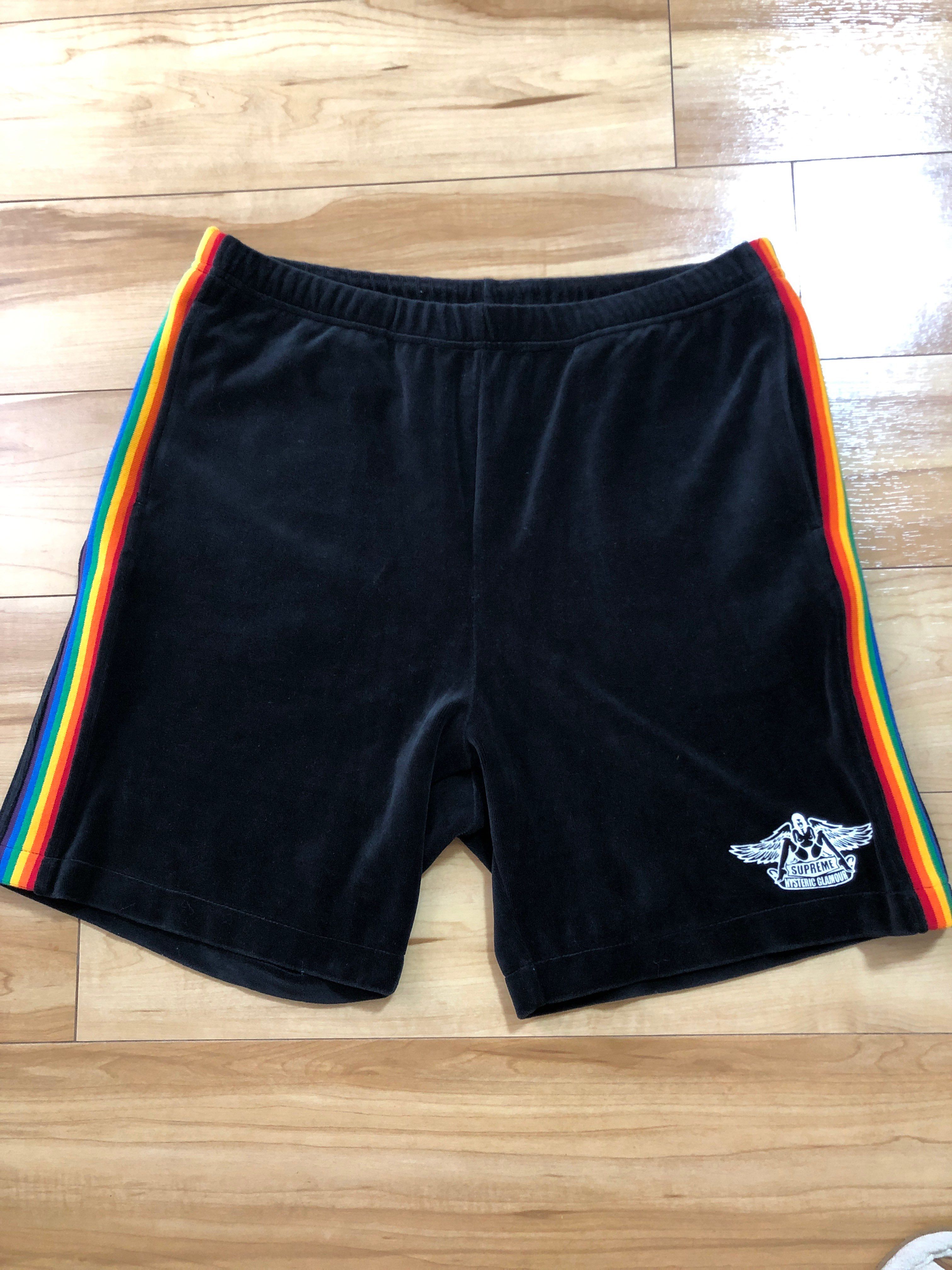 Supreme x HYSTERIC GLAMOUR Velour Short "Black"