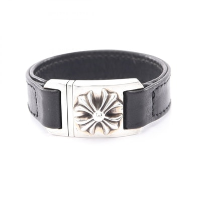 Chrome Hearts Harness Clasp Bracelet "Black"