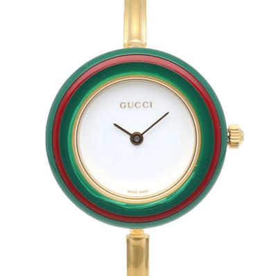 グッチ 腕時計 時計 GP 11/12.2 クオーツ レディース 1年保証 GUCCI 中古