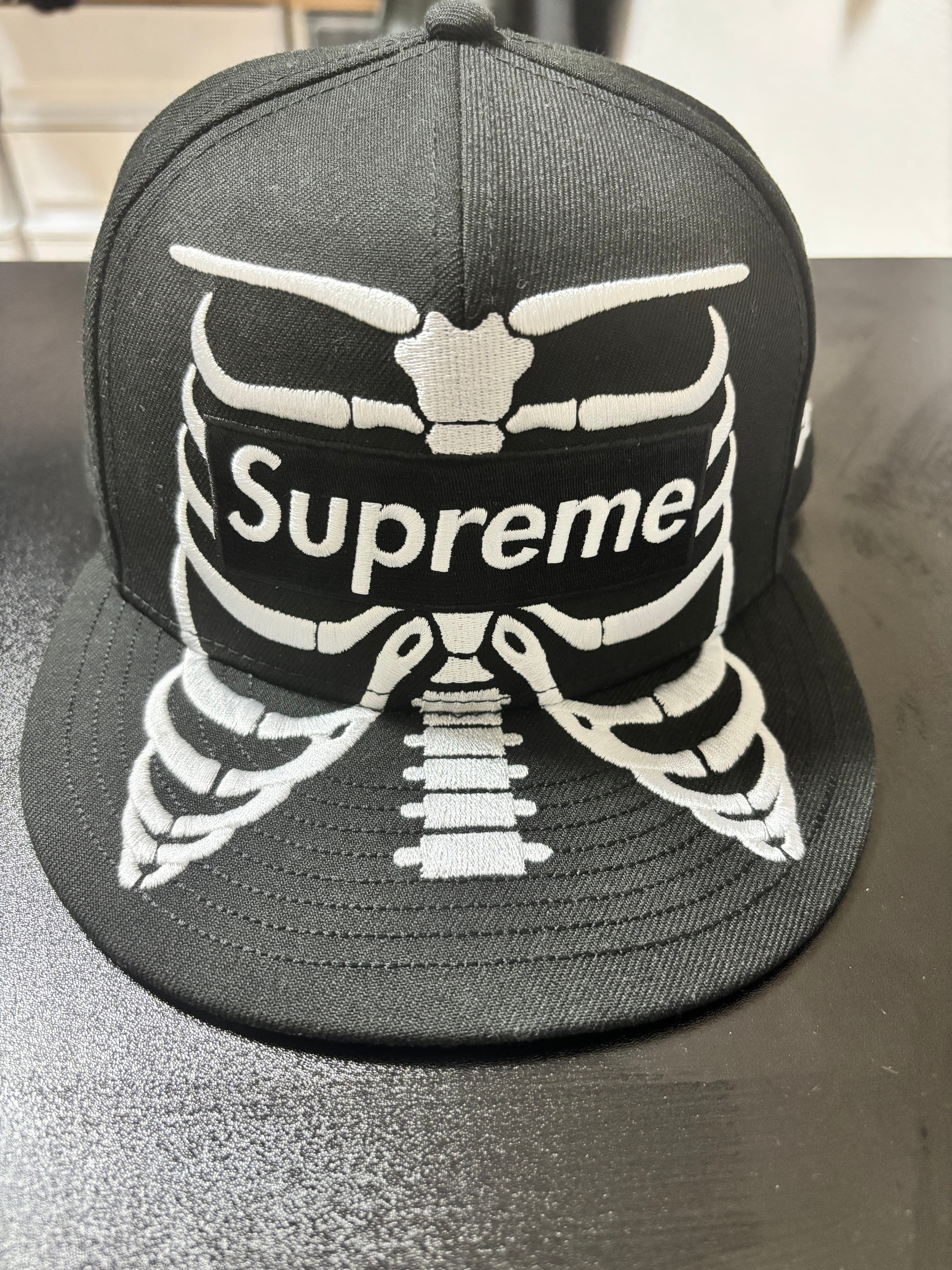 Supreme Bones Box Logo New Era 